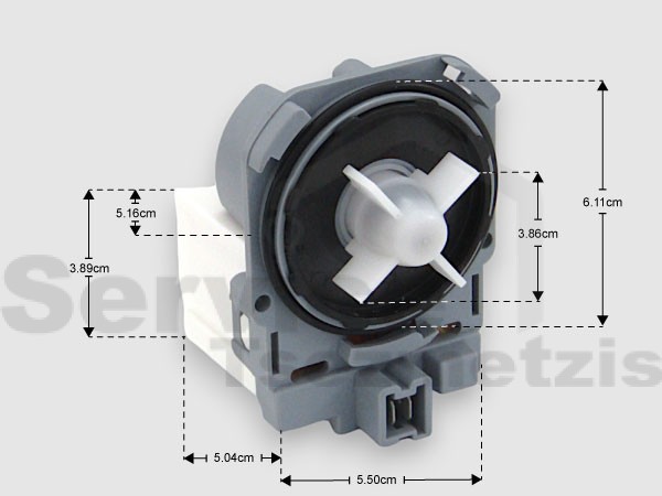 Gallery image 1 of ΑΝΤΛΙΑ ΠΛΥΝ. ΡΟΥΧΩΝ SIEMENS 3 ΚΟΥΜΠΩΜΑΤΑ ΦΙΣΑ ΠΑΝΩ