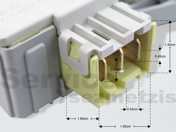 Gallery image 2 of ΘΕΡΜΟΔΙΑΚΟΠΤΗΣ ΠΛΥΝΤΗΡΙΟY ΡΟΥΧΩΝ AEG ZANUSSI 1328469000