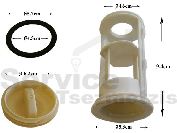 Gallery image 1 of ΦΙΛΤΡO ΠΛΥΝΤΗΡΙΟY ΡΟΥΧΩΝ ZANUSSI ELECTROLUX 50290260004