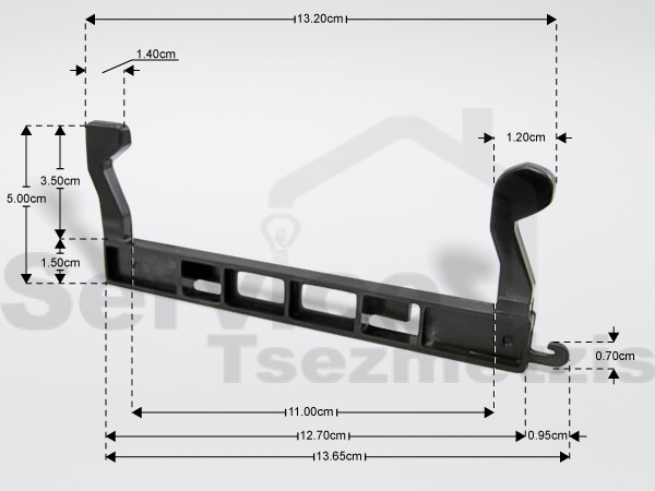 Gallery image 1 of ΑΓΚΙΣΤΡΟ ΠΟΡΤΑΣ ΦΟΥΡΝΟΥ ΜΙΚΡΟΚΥΜΑΤΩΝ SAMSUNG DE64-00264A