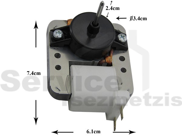 Gallery image 1 of ΑΝΕΜΙΣΤΗΡΑΣ ΨΥΓΕΙΟΥ NO FROST 230V - 6,5W - 50Hz