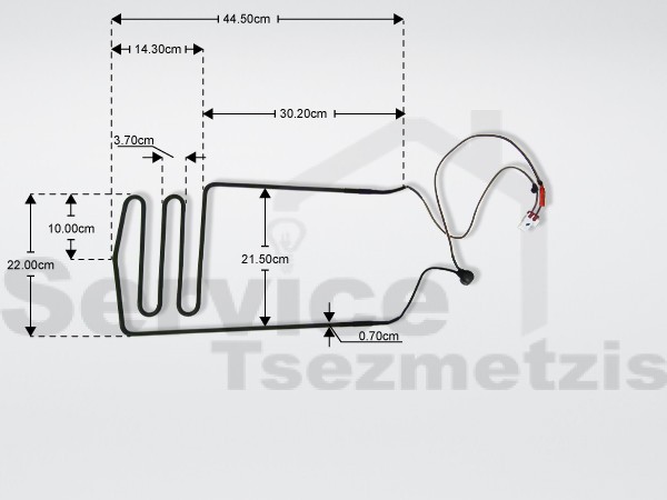 Gallery image 1 of ΑΝΤΙΣΤΑΣΗ ΑΠΟΨΥΞΗΣ ΨΥΓΕΙΟΥ SAMSUNG 220V 300W DA81-05880A