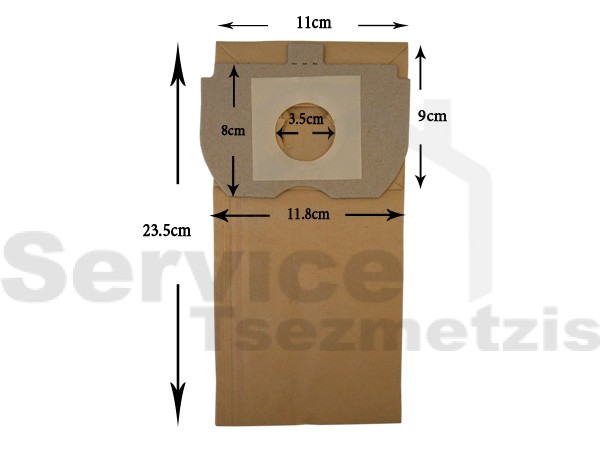 Gallery image 1 of ΣΑΚΟΥΛΑ ΣΚΟΥΠΑΣ SIEMENS BOSCH TYPE R/N IDEA SET 5 ΤΕΜ + 2 ΦΙΛΤΡΑ