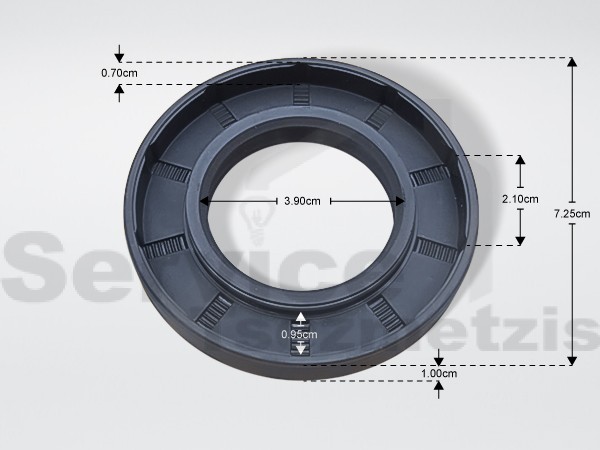 Gallery image 1 of ΤΣΙΜΟΥΧA ΠΛΥΝΤΗΡΙΟY ΡΟΥΧΩΝ HAIER 40X72X10/11,5  0020300340