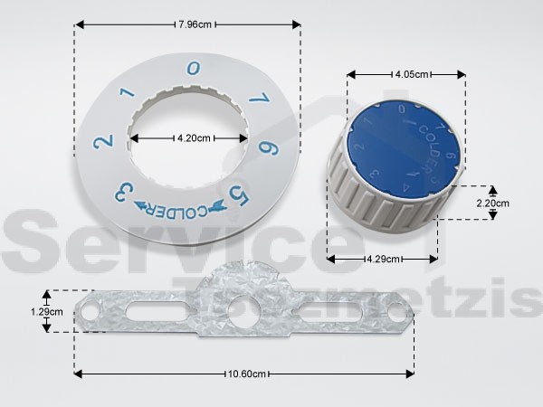 Gallery image 2 of ΘΕΡΜΟΣΤΑΤΗΣ ΕΠΑΓΓΕΛΜΑΤΙΚΟΣ RANCO KIT VB7 - K50 P1