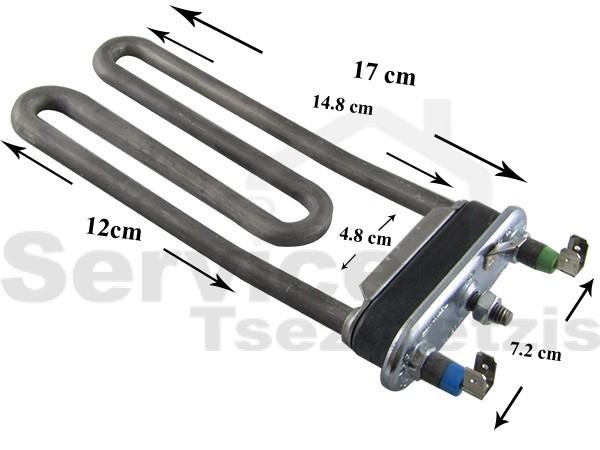 Gallery image 1 of ΑΝΤΙΣΤΑΣΗ ΠΛΥΝΤΗΡΙOY ΡΟΥΧΩΝ ARISTON 1700W 17CM 066086