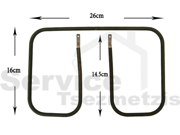 Gallery image 1 of ΑΝΤΙΣΤΑΣΗ ΤΟΣΤΙΕΡΑΣ PHILIPS 260X160X145 110V 800W