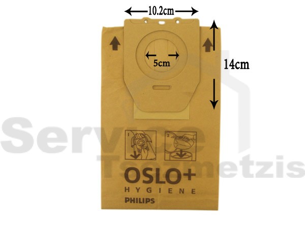 Gallery image 1 of ΣΑΚΟΥΛΑ ΣΚΟΥΠΑΣ PHILIPS OSLO SET 5 ΤΕΜ + 2 ΦΙΛΤΡΑ