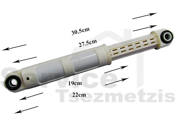 Gallery image 1 of ΑΜΟΡΤΙΣΕΡ ΠΛΥΝΤΗΡΙΟΥ ΡΟΥΧΩΝ GIAS CANDY HOOVER 120N 41017170