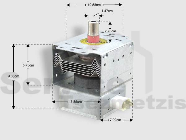 Gallery image 1 of ΜΑΓΝΕΤΡΟΝ ΦΟΥΡΝΟΥ ΜΙΚΡΟΚΥΜΑΤΩΝ 850WATT ΑΝ706