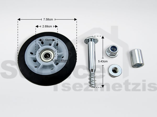 Gallery image 1 of ΚΥΛΙΝΔΡΟΣ ΟΛΙΣΘΗΣΗΣ ΤΥΜΠΑΝΟΥ BOSCH SIEMENS SMEG 00613598