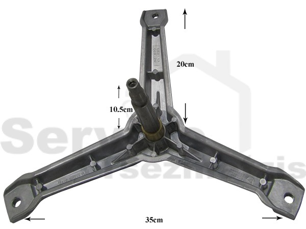 Gallery image 1 of ΑΞΟΝΑΣ ΠΛΥΝΤΗΡΙΟY ΡΟΥΧΩΝ BOSCH SIEMENS BALAY 00234681