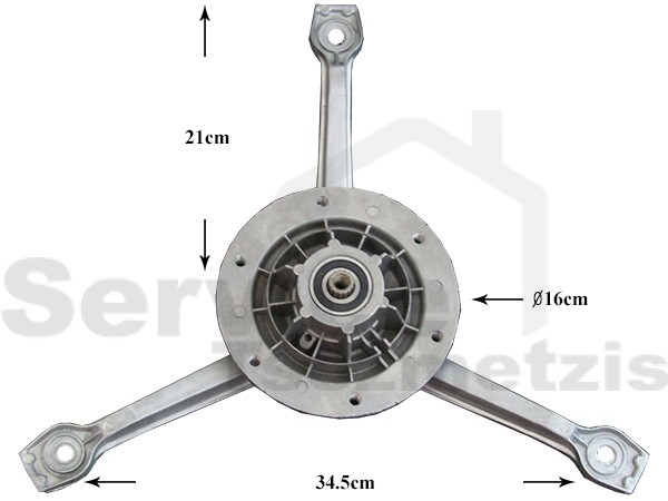 Gallery image 1 of ΑΞΟΝΑΣ ΠΛΥΝΤΗΡΙΟY ΡΟΥΧΩΝ INDESIT 6203-6204 W400 104504