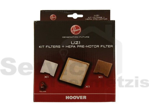 Gallery image 1 of ΦΙΛΤΡΟ ΣΚΟΥΠΑΣ HOOVER TELIOS HEPA 09188095