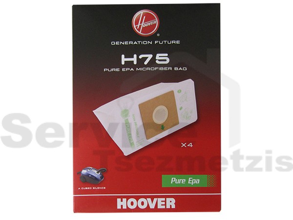 Gallery image 1 of ΣΑΚΟΥΛΑ ΣΚΟΥΠΑΣ HOOVER CUBED SILENCE 35601663 H75 SET 4 ΤΕΜ