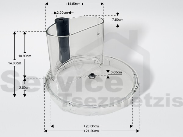 Gallery image 1 of ΚΑΠΑΚΙ ΚΑΔΟΥ ΜΙΞΕΡ KENWOOD KW712585