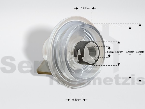 Gallery image 2 of ΚΟΥΜΠΙ ΚΟΥΖΙΝΑΣ SMEG SC110 694975513
