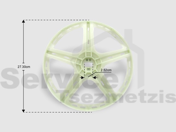 Gallery image 1 of ΓΝΗΣΙΑ ΤΡΟΧΑΛΙA ΠΛΥΝΤΗΡΙΟY ΠΙΑΤΩΝ ZANUSSI 1323965309