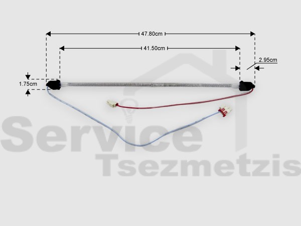 Gallery image 1 of ΑΝΤΙΣΤΑΣΗ ΑΠΟΨΥΞΗΣ ΨΥΓΕΙΟΥ SAMSUNG 180W 48CM DA47-00267C