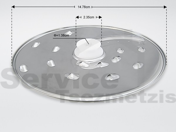 Gallery image 1 of ΜΑΧΑΙΡΙ ΚΟΥΖΙΝΟΜΗΧΑΝΗΣ KENWOOD KW706862