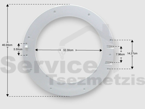Gallery image 1 of ΓΝΗΣΙΟ ΠΛΑΙΣΙΟ ΕΞΩΤΕΡΙΚΟ ΠΛΥΝΤΗΡΙΟΥ BOSCH PITSOS SIEMENS 11037096