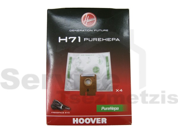 Gallery image 1 of ΣΑΚΟΥΛΑ ΣΚΟΥΠΑΣ ΗΟΟVER H71 SET 4 ΤΕΜ