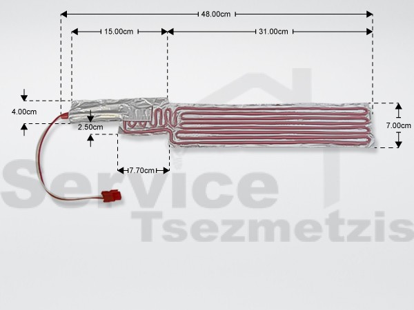 Gallery image 1 of ΑΝΤΙΣΤΑΣΗ ΑΠΟΨΥΞΗΣ ΨΥΓΕΙΟΥ SAMSUNG 220V DA47-00051B