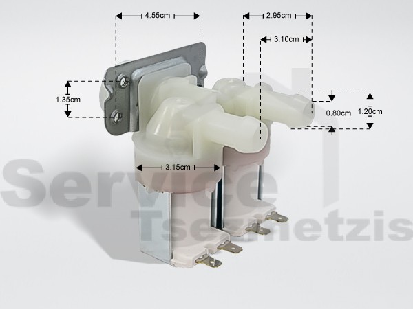 Gallery image 2 of ΒΑΛΒΙΔΑ ΠΛΥΝΤΗΡΙΟΥ ΡΟΥΧΩΝ  LG II 12V 5220FR1251G