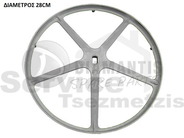 Gallery image 1 of ΤΡΟΧΑΛΙΑ ΠΛΥΝΤΗΡΙΟΥ ΡΟΥΧΩΝ  ARISTON INDESIT 064527