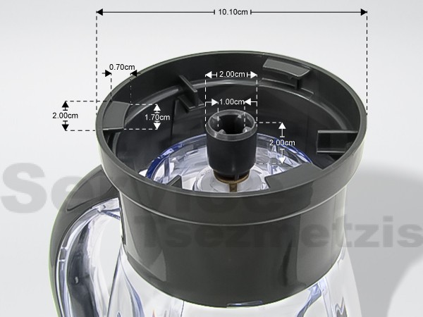 Gallery image 2 of ΚΑΝΑΤΑ ΜΠΛΕΝΤΕΡ MOULINEX XF634BB1
