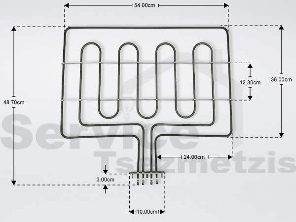 Gallery image 1 of ANTΙΣΤΑΣΗ ΚΟΥΖΙΝΑΣ ΓΚΡΙΛ SMEG ALFA151X 806890471