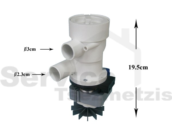 Gallery image 1 of ΑΝΤΛΙΑ ΠΛΥΝΤΗΡΙΟY ΡΟΥΧΩΝ ARISTON  INDESIT SERIE 2000 036589