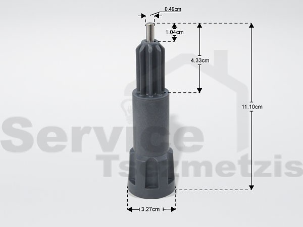 Gallery image 1 of ΑΞΟΝΑΣ ΜΑΧΑΙΡΙΩΝ ΚΟΥΖΙΝΟΜΗΧΑΝΗΣ KENWOOD KW715711