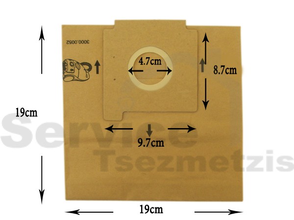Gallery image 1 of ΣΑΚΟΥΛΑ ΣΚΟΥΠΑΣ KENWOOD 3000 SET 5 ΤΕΜ + 2 ΦΙΛΤΡΑ
