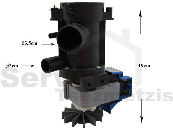 Gallery image 1 of ΑΝΤΛΙΑ ΠΛΥΝΤΗΡΙΟY ΡΟΥΧΩΝ WHIRLPOOL ΜΗΧΑΝΙΚΗ GRE533