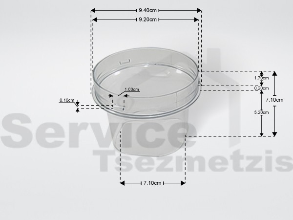 Gallery image 2 of ΥΠΟΔΟΧΗ ΦΙΛΤΡΟΥ ΝΕΡΟΥ ΨΥΓΕΙΟΥ ARISTON C00506012