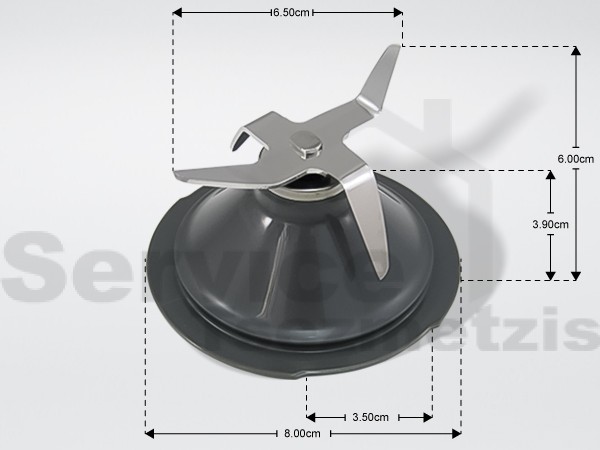 Gallery image 1 of ΜΑΧΑΙΡΙ ΚΑΝΑΤΑΣ ΜΠΛΕΝΤΕΡ KENWOOD KW710730
