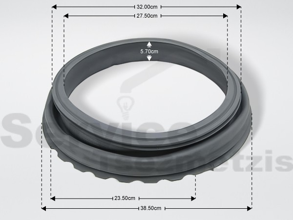 Gallery image 1 of ΛΑΣΤΙΧΟ ΠΟΡΤΑΣ ΠΛΥΝΤΗΡΙΟΥ ΡΟΥΧΩΝ MIDEA BRANDT MATSUI MFS50-8301-3017