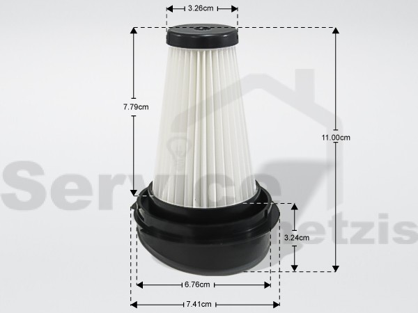 Gallery image 1 of ΓΝΗΣΙΟ ΦΙΛΤΡΟ HEPA ΚΑΔΟΥ ΣΚΟΥΠΑΣ ROWENTA TEFAL ZR005202