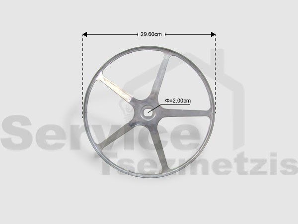 Gallery image 1 of ΓΝΗΣΙΑ ΤΡΟΧΑΛΙA ΚΑΔΟΥ ΠΛΥΝΤΗΡΙΟY MIDEA DELONGHI 12338100000149