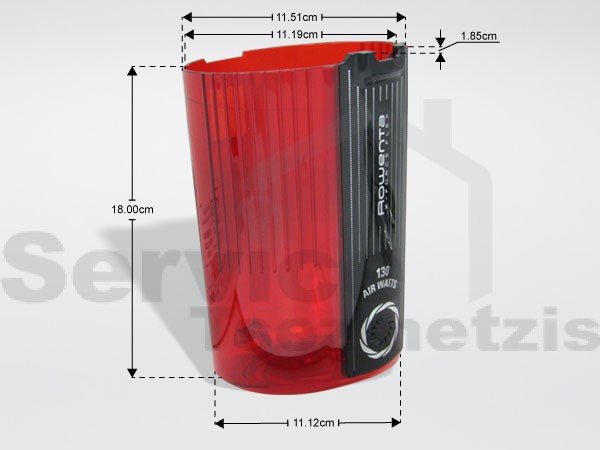 Gallery image 1 of ΚΑΔΟΣ ΣΚΟΥΠΑΣ ROWENTA X-FORCE FLEX SS-2230002516