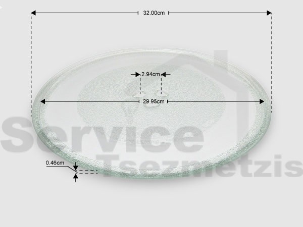 Gallery image 1 of ΓΝΗΣΙΟ ΠΙΑΤΟ ΦΟΥΡΝΟΥ ΜΙΚΡΟΚΥΜΑΤΩΝ LG 32CM 3390W1A027A