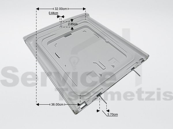 Gallery image 2 of ΠΟΡΤΑ ΠΛΥΝΤΗΡΙΟΥ ΡΟΥΧΩΝ WHIRLPOOL 481010443782