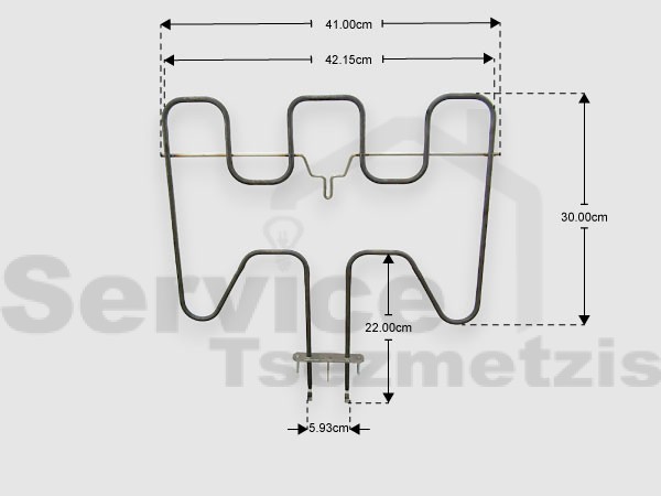Gallery image 1 of ΓΝΗΣΙΑ ΑΝΤΙΣΤΑΣΗ ΑΝΩ ΚΟΥΖΙΝΑΣ AEG 2300W 3570798037