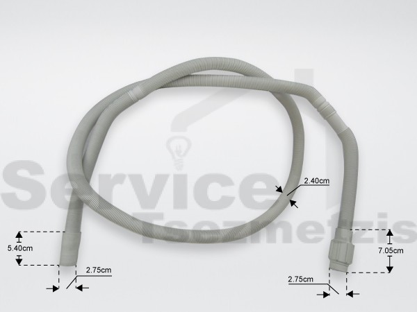 Gallery image 1 of ΣΩΛΗΝΑΣ ΑΠΟΧΕΥΤΕΣΗΣ ΠΛΥΝΤ. ΠΙΑΤΩΝ WHIRLPOOL 481253029113