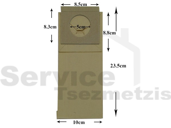 Gallery image 1 of ΣΑΚΟΥΛΑ ΣΚΟΥΠΑΣ HOOVER SET 5 TEM + 2 ΦΙΛΤΡΑ