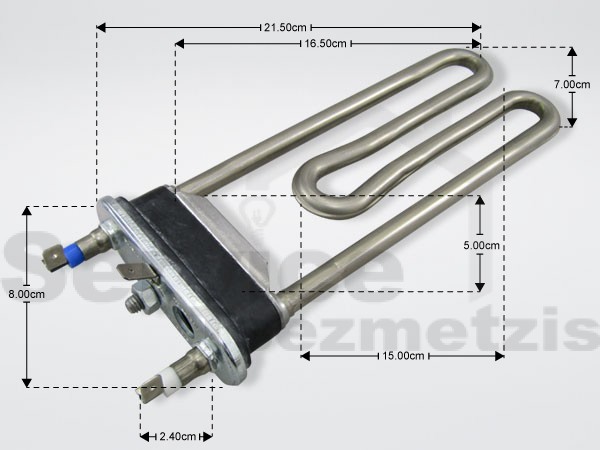 Gallery image 1 of ΑΝΤΙΣΤΑΣΗ ΠΛΥΝΤΗΡΙΟΥ ΡΟΥΧΩΝ 1900W 230V