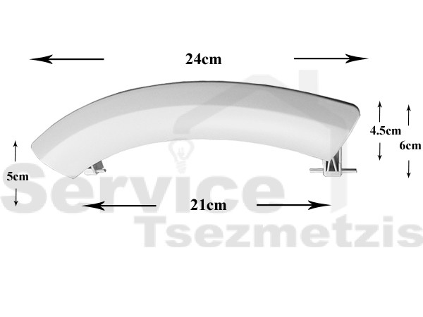 Gallery image 1 of ΚΛΕΙΣΤΡΟ ΠΟΡΤΑΣ ΠΛΥΝΤΗΡΙΟΥ ΡΟΥΧΩΝ SIEMENS BOSCH ΙΝΟΧ 00751791