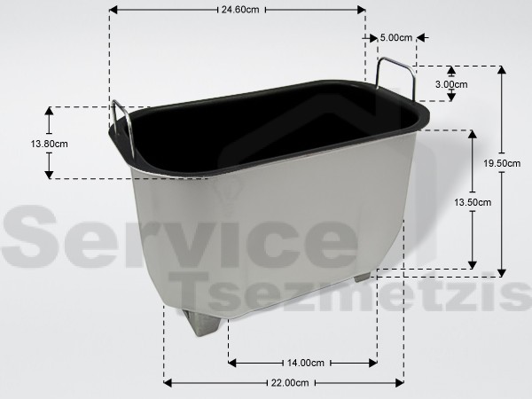 Gallery image 1 of ΚΑΔΟΣ ΑΡΤΟΠΑΡΑΣΚΕΥΑΣΤΗ SILVER CREST GORENJE 363973