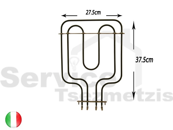 Gallery image 1 of ΑΝΤΙΣΤΑΣΗ ΚΟΥΖΙΝΑΣ ΑΝΩ TEBA GRILL 1500+750W